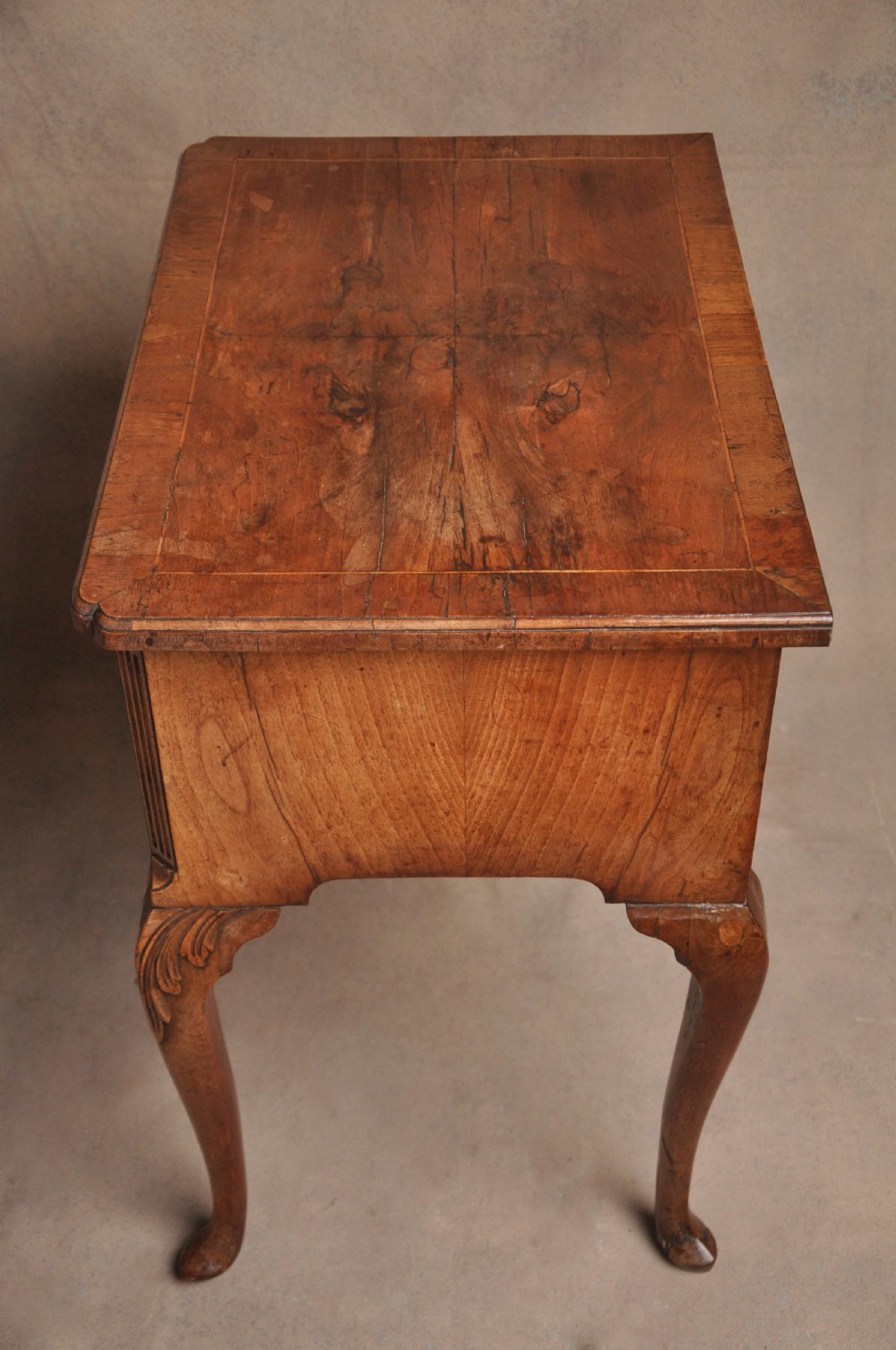 Small 18th Century Walnut Lowboy  View IV