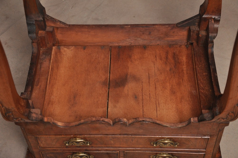 Small 18th Century Walnut Lowboy  View IX
