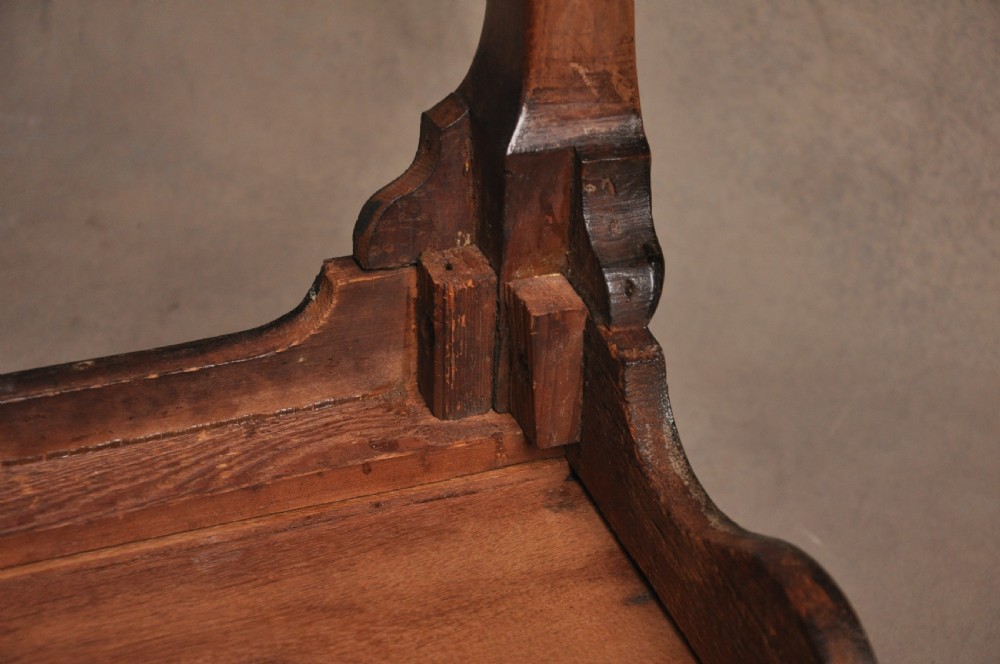 Small 18th Century Walnut Lowboy  View X