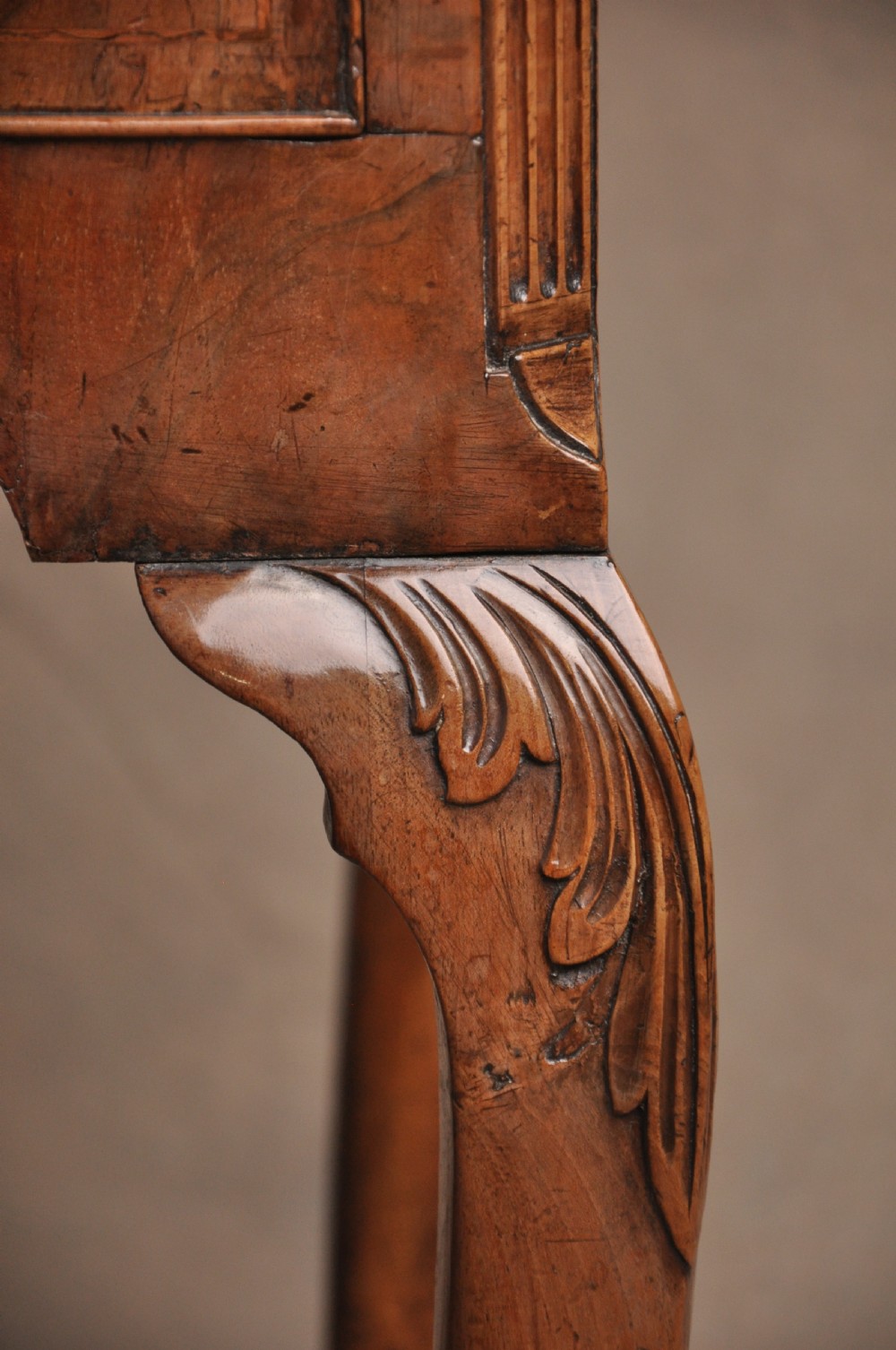 Small 18th Century Walnut Lowboy  View XII