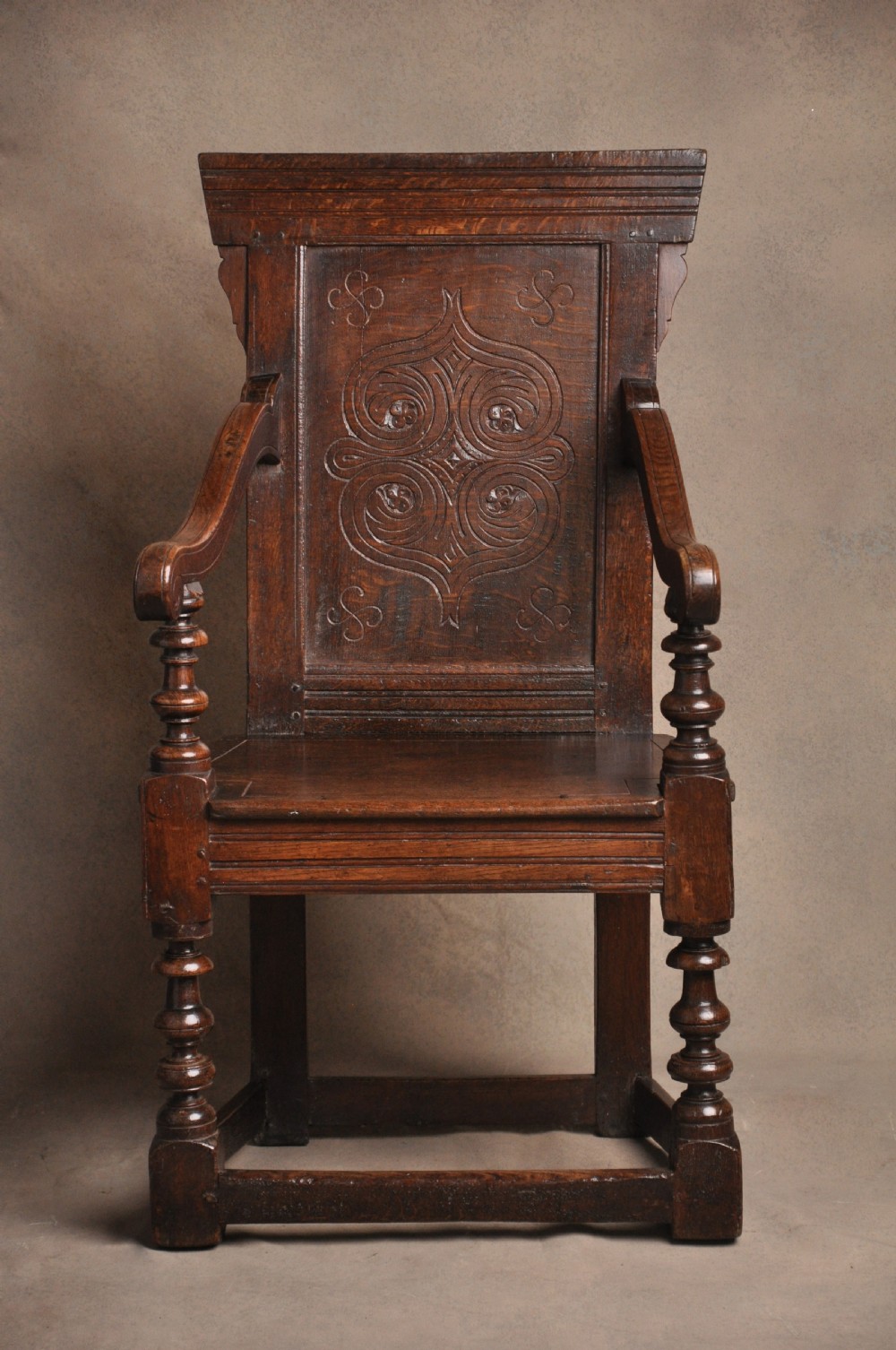 17th Century Oak Wainscot Chair