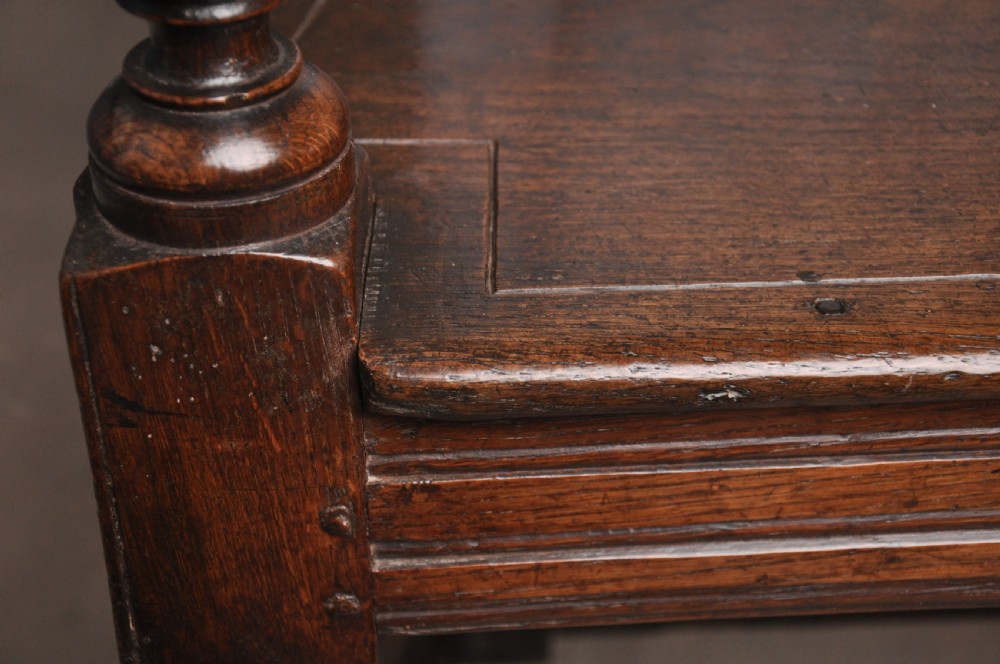 17th Century Oak Wainscot Chair View VII