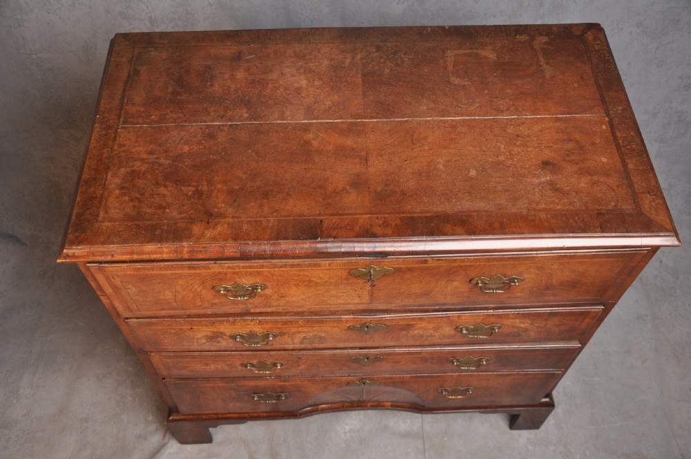 18th Century Walnut Secretaire Chest of Drawers View III