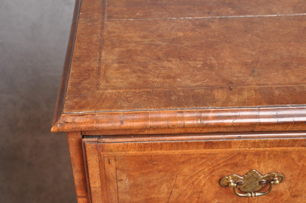 18th Century Walnut Secretaire Chest of Drawers View VII