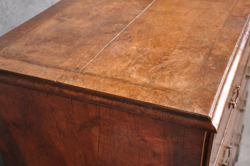 18th Century Walnut Secretaire Chest of Drawers View VIII