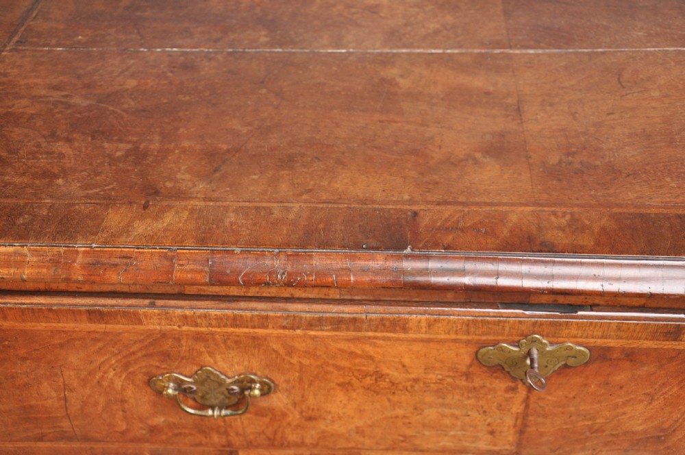 18th Century Walnut Secretaire Chest of Drawers View IX