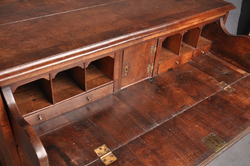 18th Century Walnut Secretaire Chest of Drawers View XII