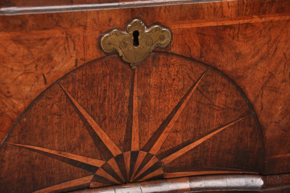 18th Century Walnut Secretaire Chest of Drawers View XXI