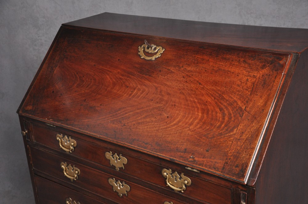 Fine 18th Century Mahogany Bureau View XIV
