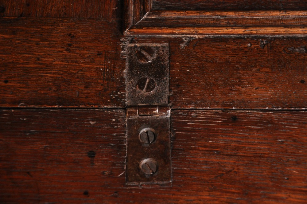 Small Early 18th Century Oak Bureau View VII