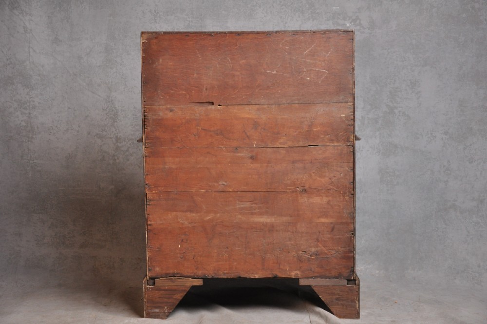Small Early 18th Century Oak Bureau View XV