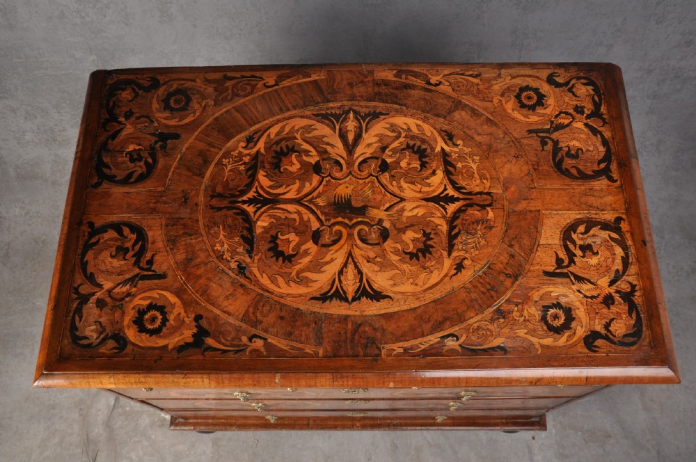 17th Century Marquetry Chest Of Drawers View II
