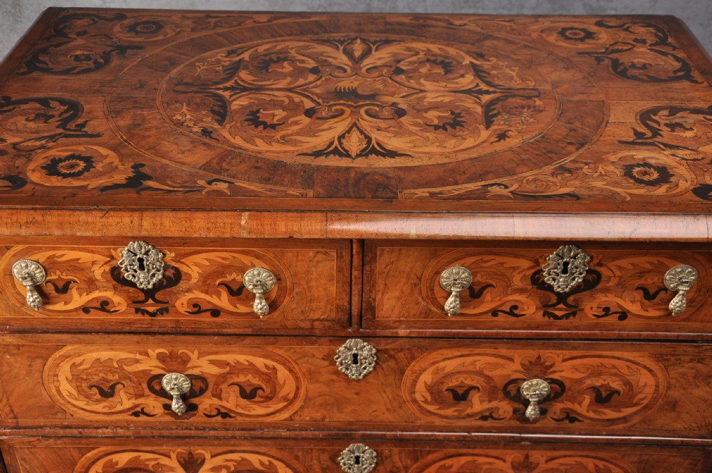 17th Century Marquetry Chest Of Drawers View V