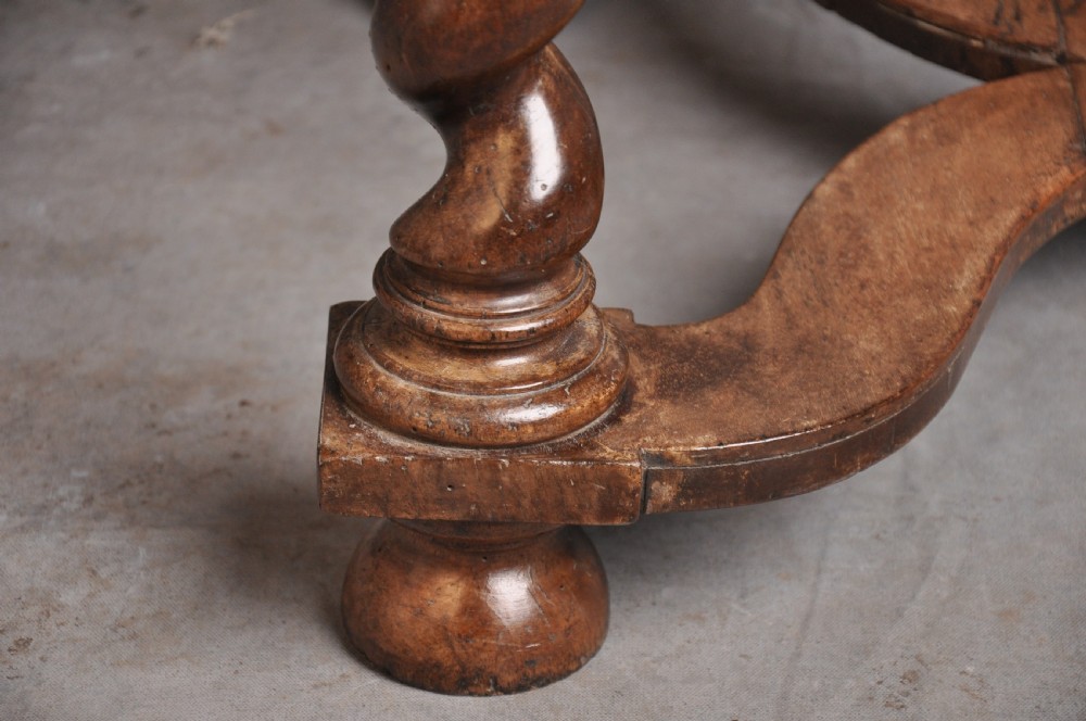 17th Century Walnut Side Table View IV