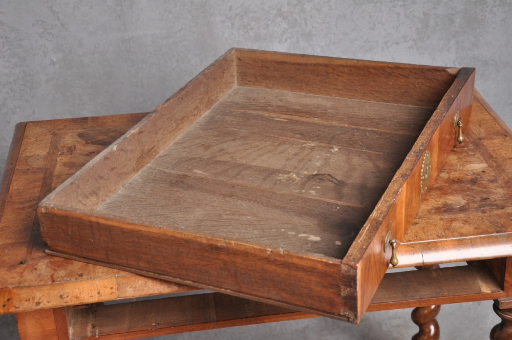 17th Century Walnut Side Table View VIII
