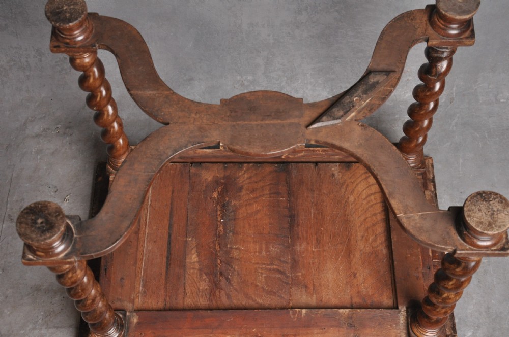 17th Century Walnut Side Table View XI