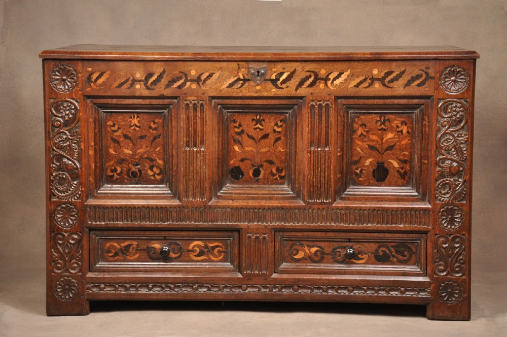 17th Century Yorkshire Coffer