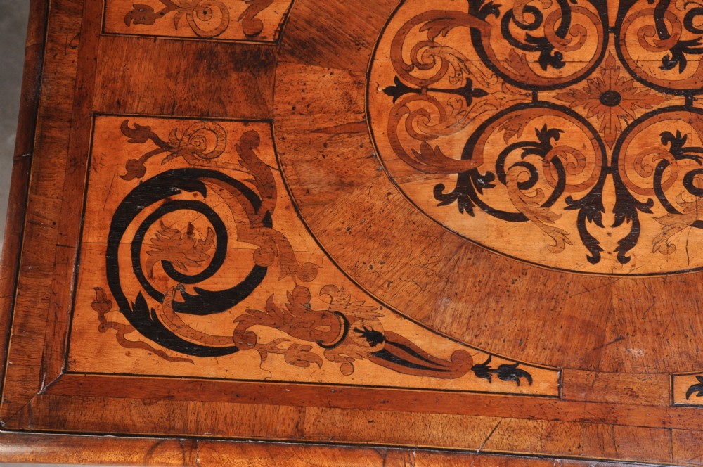 17th Century English Walnut and Marquetry Chest Of Drawers View VI