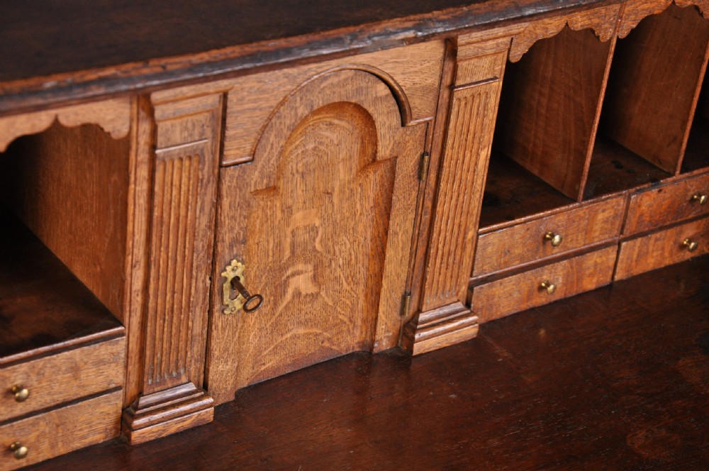 18th Century Oak Bureau  View IV