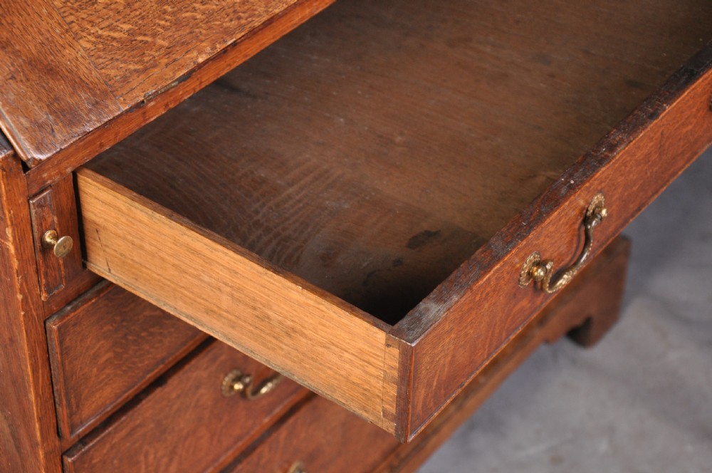 18th Century Oak Bureau  View X