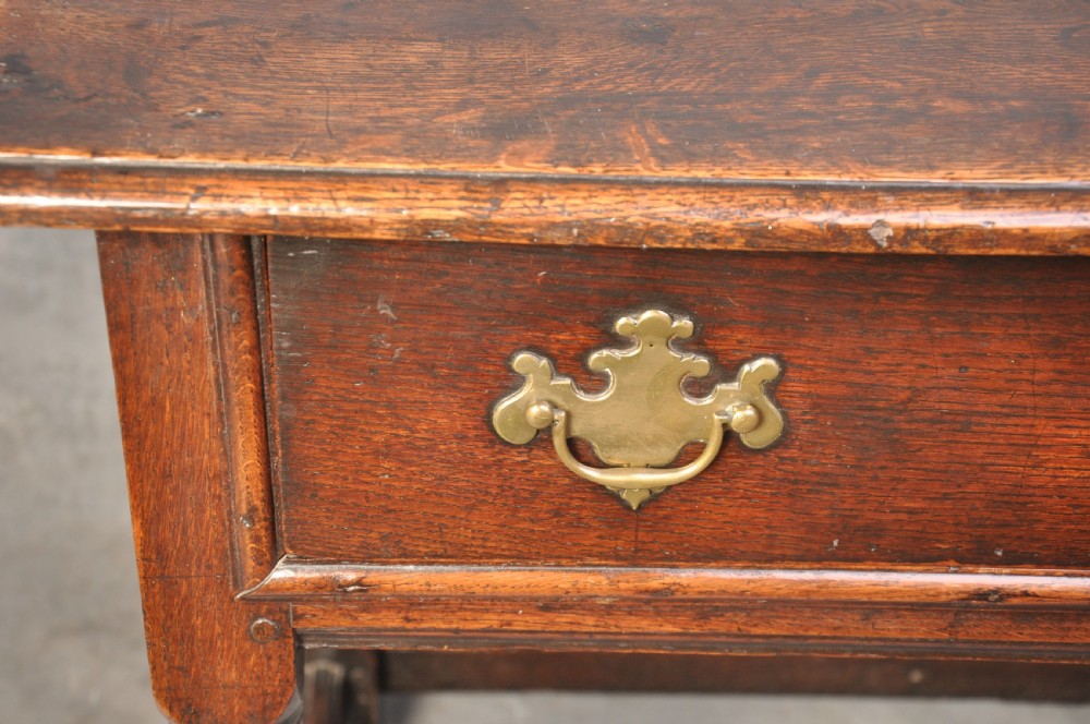 Early 18th Century Oak side table  View V