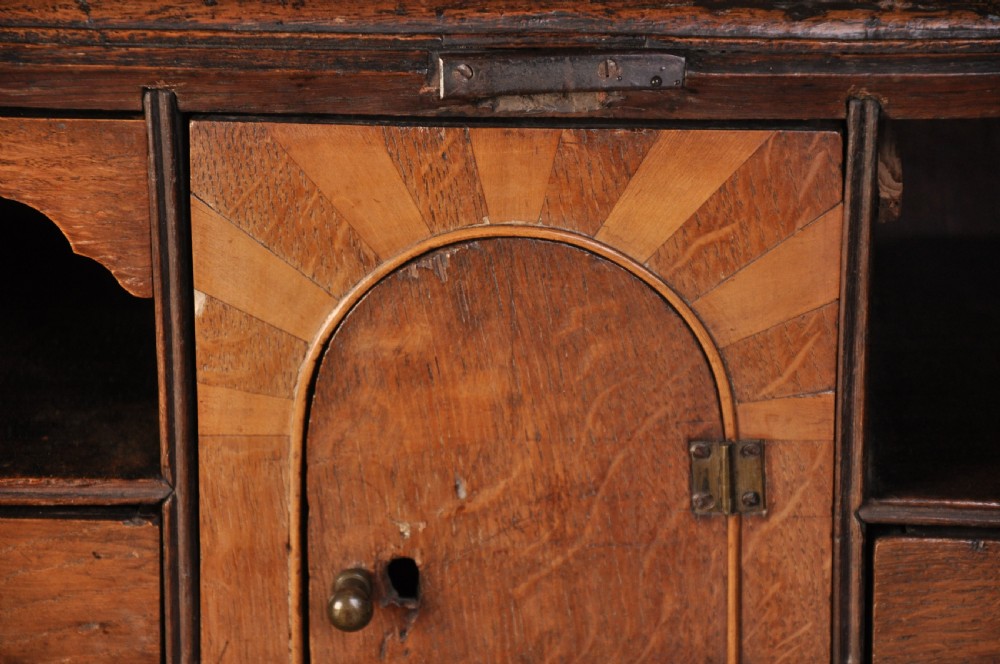 18th Century Oak Bureau Bookcase View III