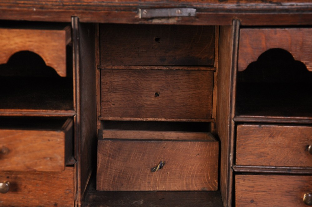 18th Century Oak Bureau Bookcase View VI