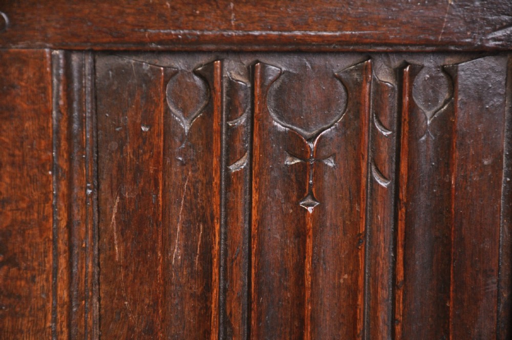  16th Century Oak Coffer View II