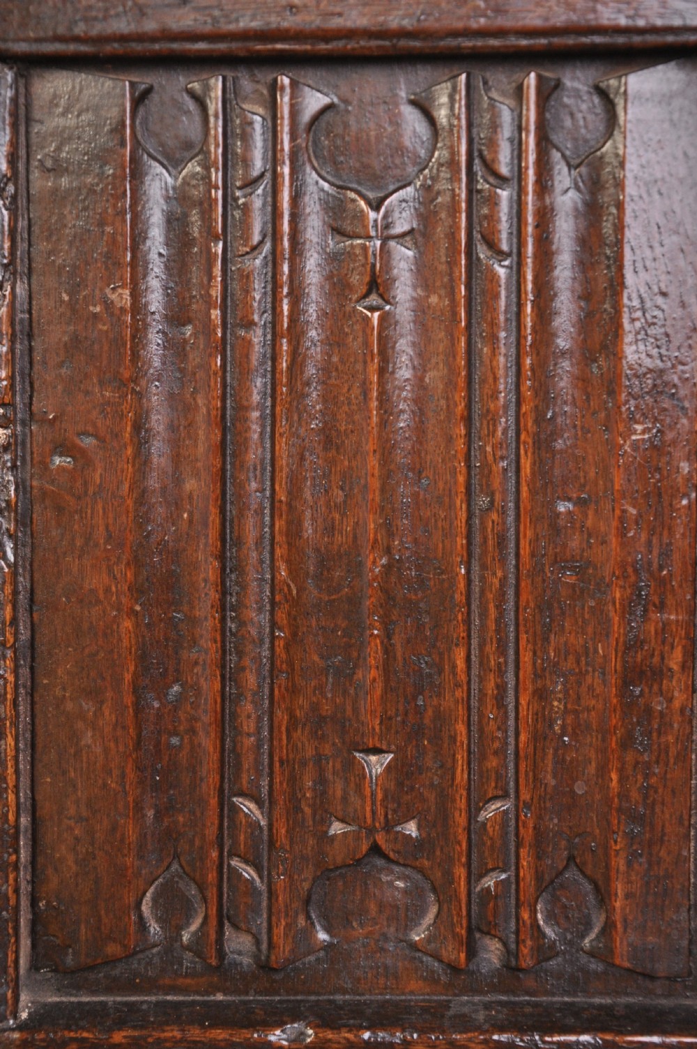  16th Century Oak Coffer View III