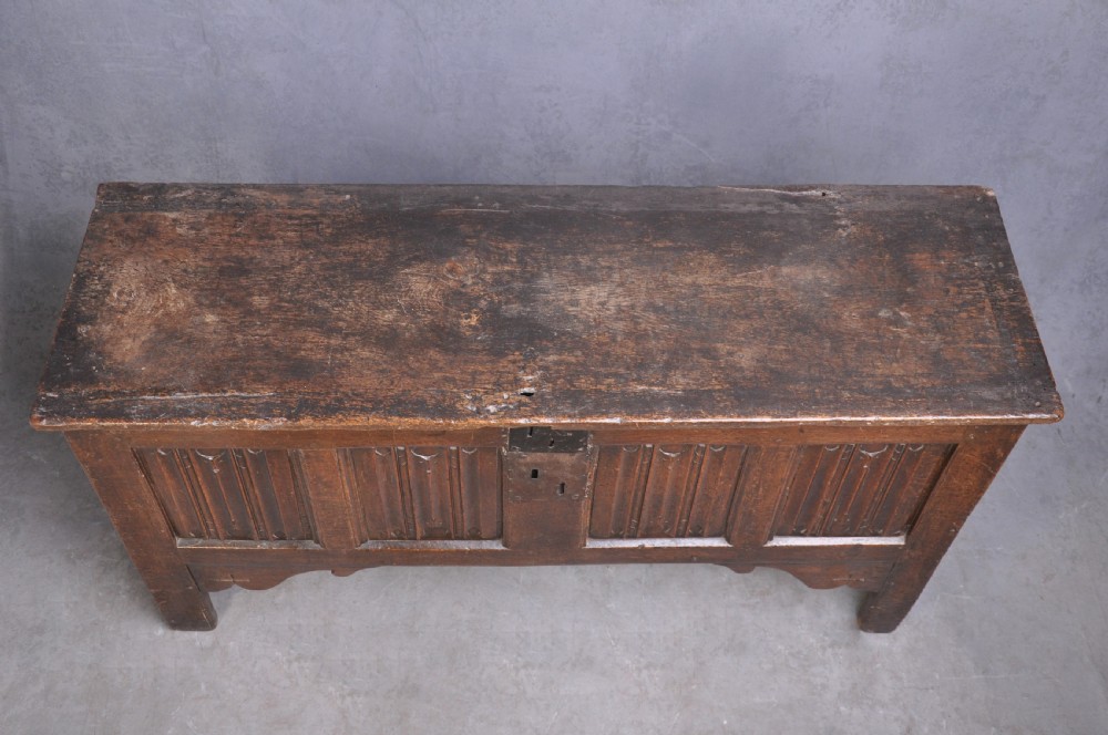  16th Century Oak Coffer View VI