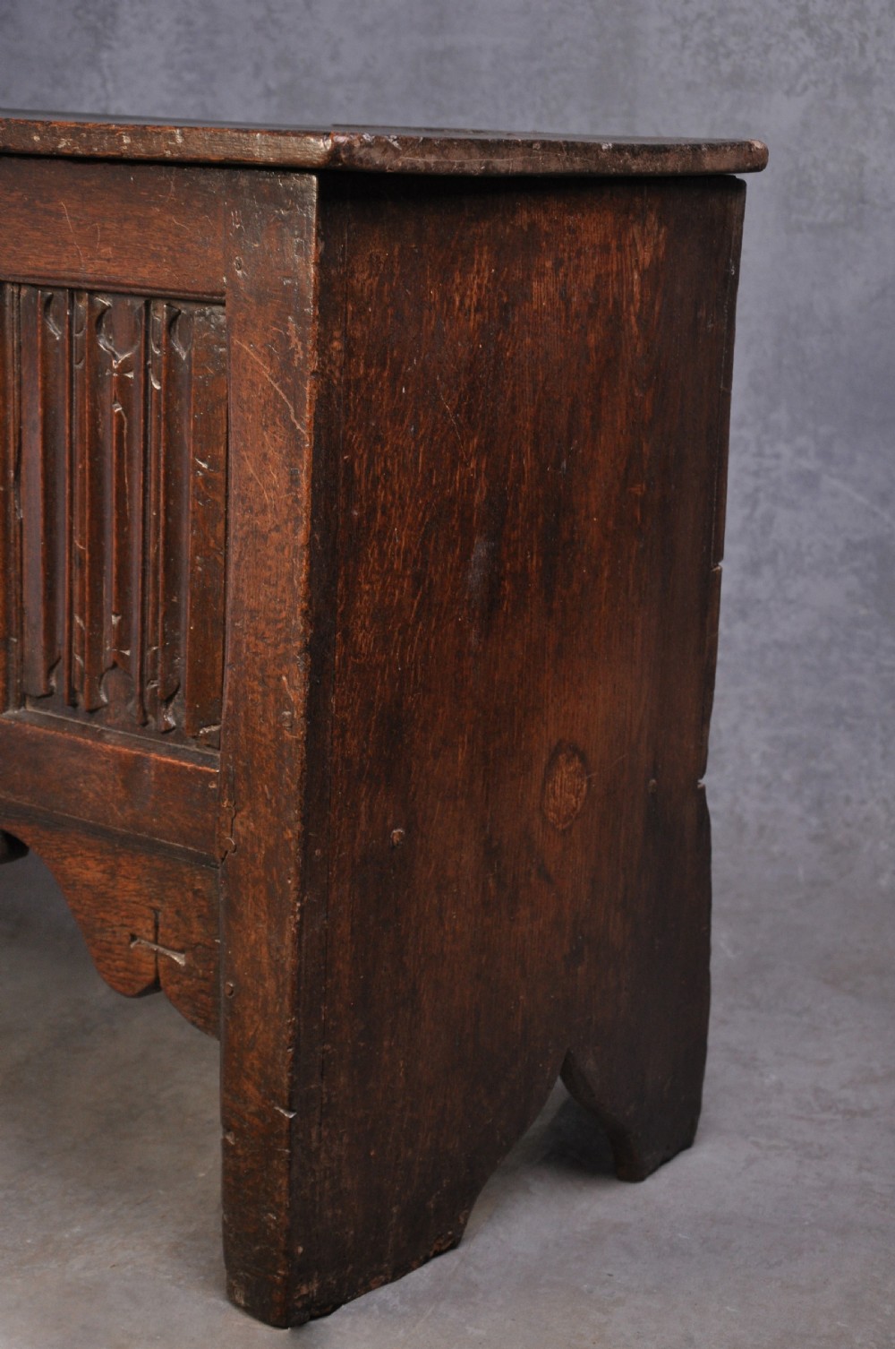  16th Century Oak Coffer View IX