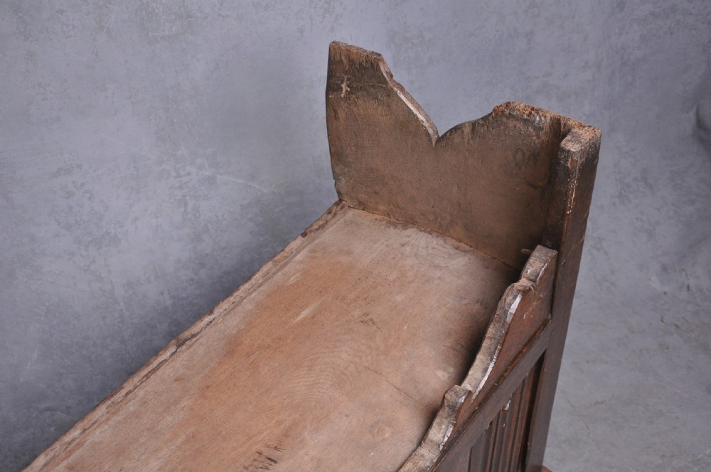  16th Century Oak Coffer View XII