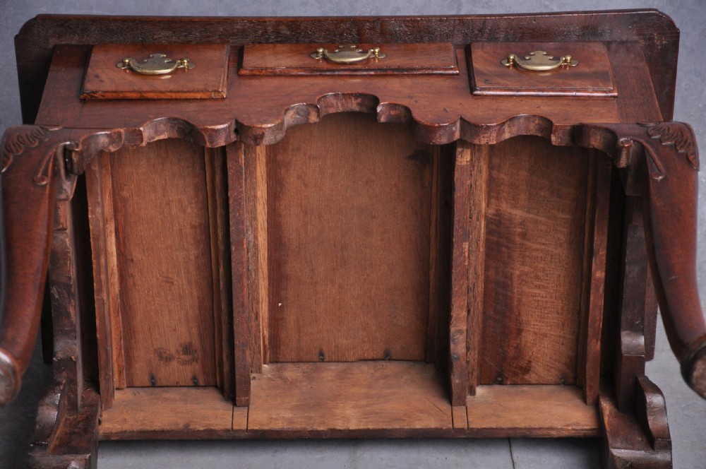 Early 18th Century Walnut Lowboy  View XIII