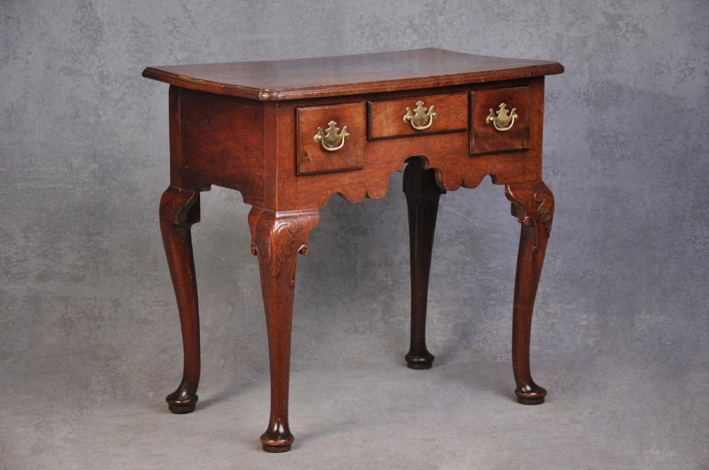 Early 18th Century Walnut Lowboy  View XIV