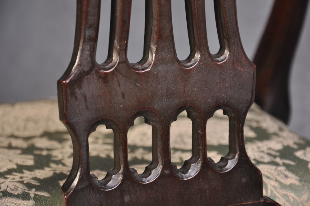 Pair Of 18th Century Mahogany Hepplewhite Armchairs View VII