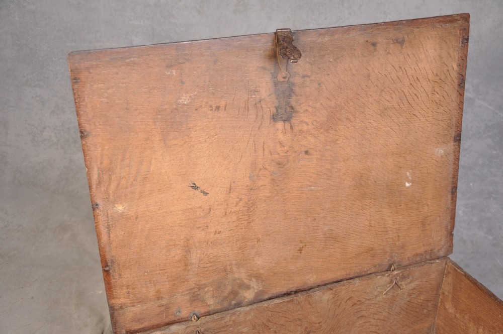 17th Century Oak Box View III