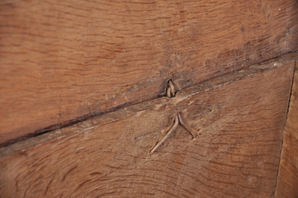 17th Century Oak Box View IV
