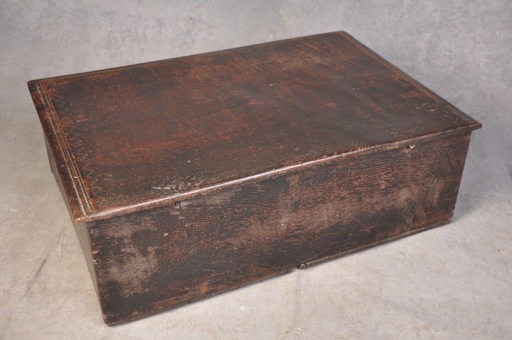 17th Century Oak Box View VII