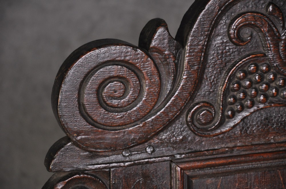 17th Century Yorkshire Oak Wainscot Chair View III