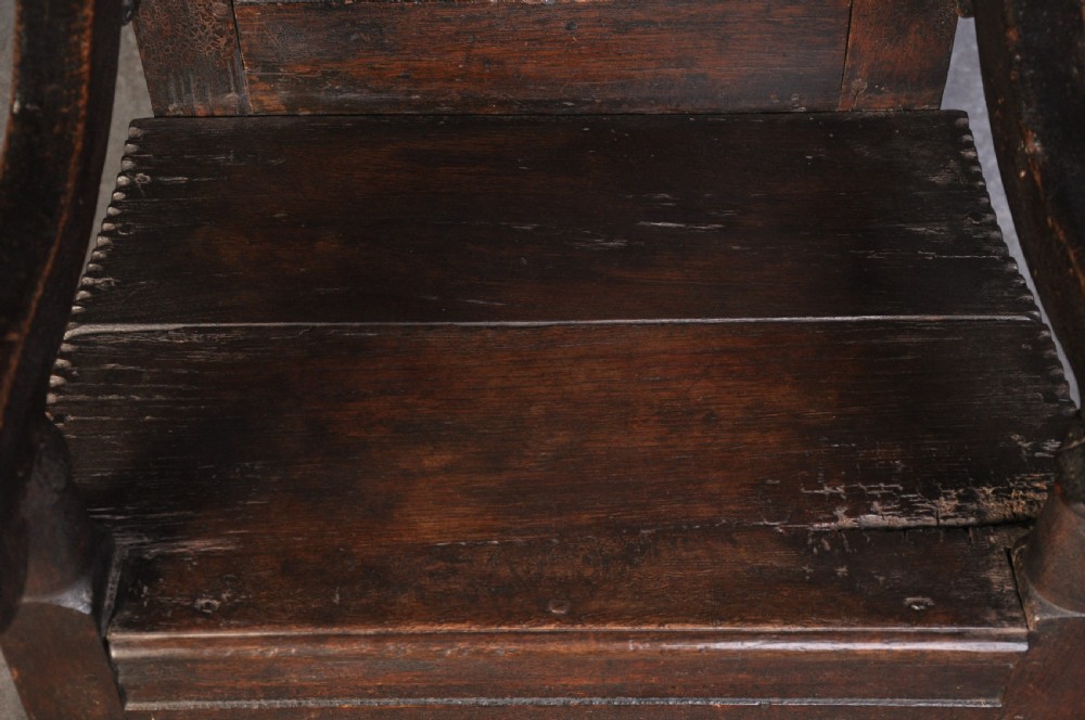 17th Century Yorkshire Oak Wainscot Chair View VI
