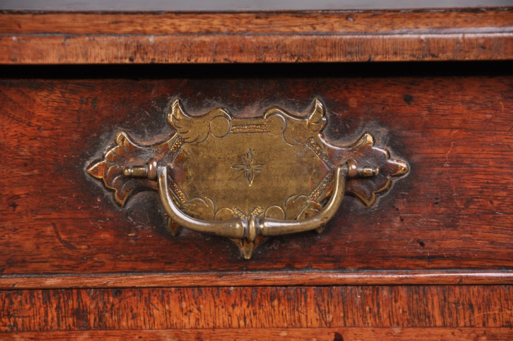Rare Early 18th Century Red Walnut Lowboy View VI