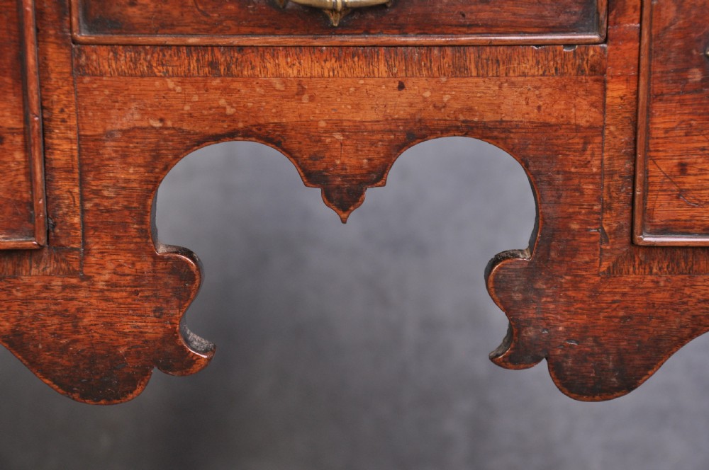 Rare Early 18th Century Red Walnut Lowboy View VII