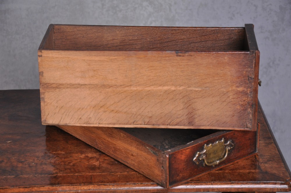 Rare Early 18th Century Red Walnut Lowboy View XI