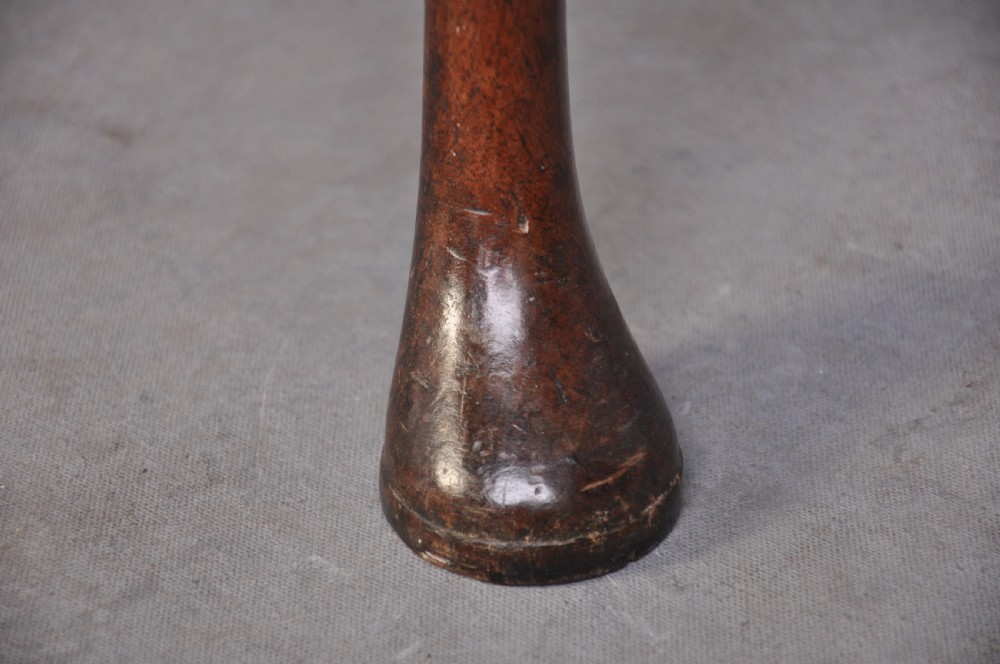 Rare Early 18th Century Red Walnut Lowboy View XIII