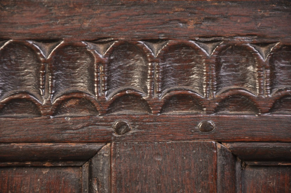 16th Century Oak Coffer View III