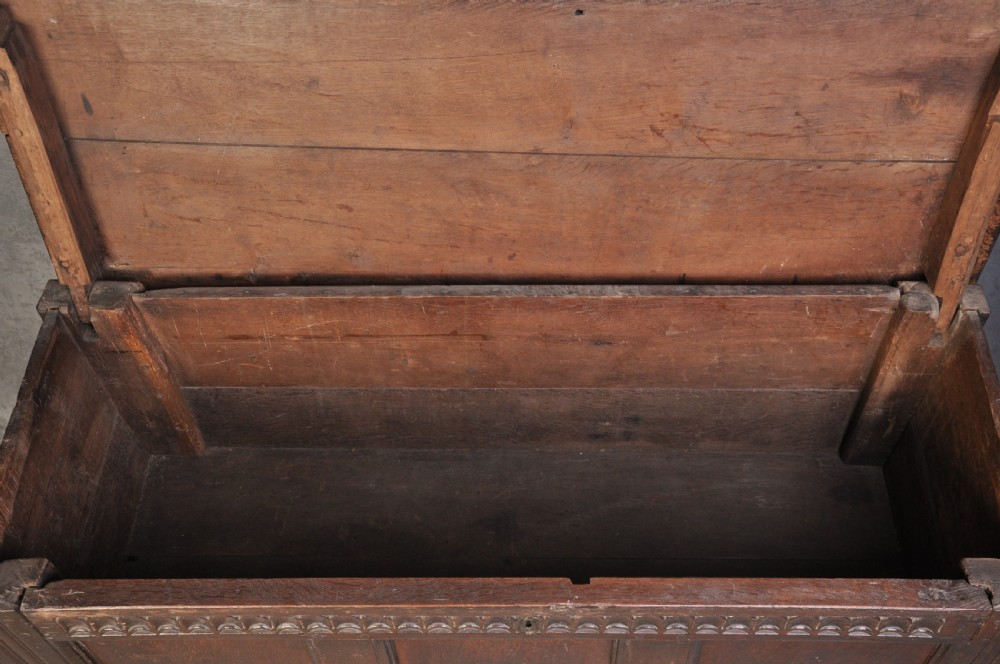 16th Century Oak Coffer View V