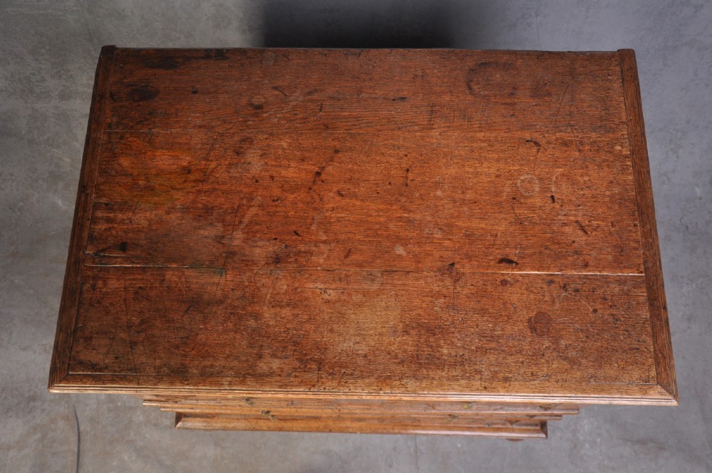 17th Century Oak Chest Of Drawers View V