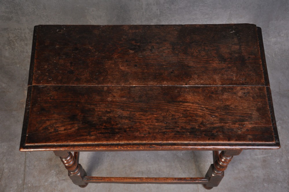 17th Century Oak side Table View II
