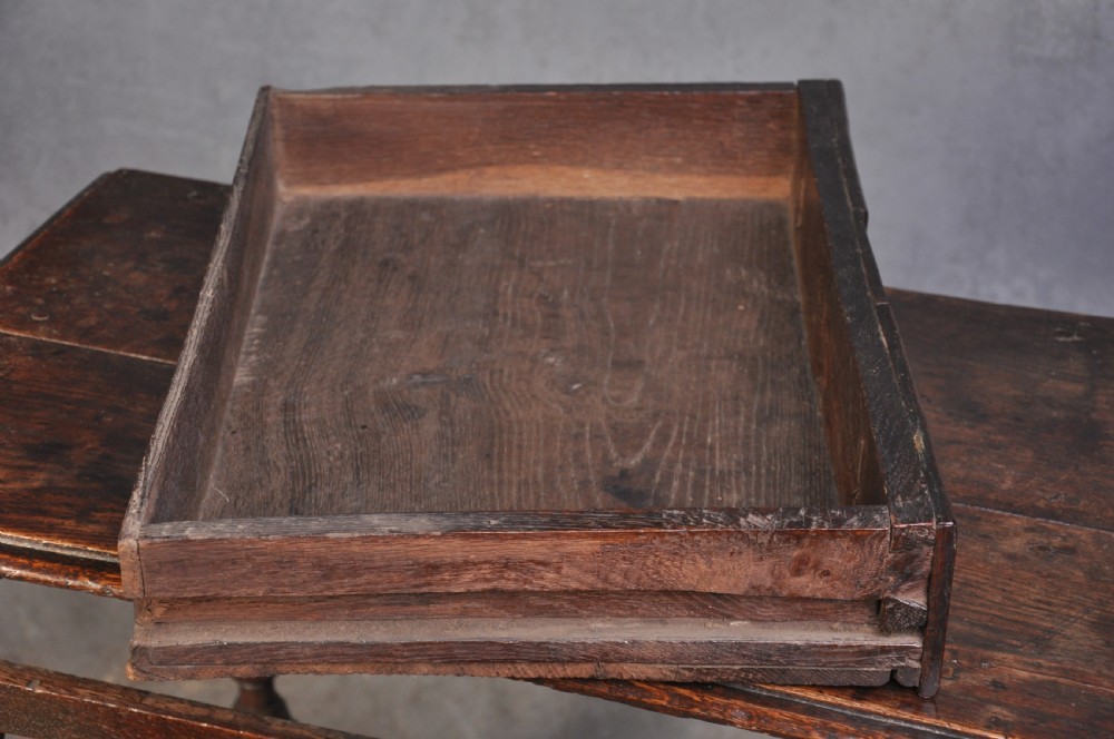 17th Century Oak side Table View VI