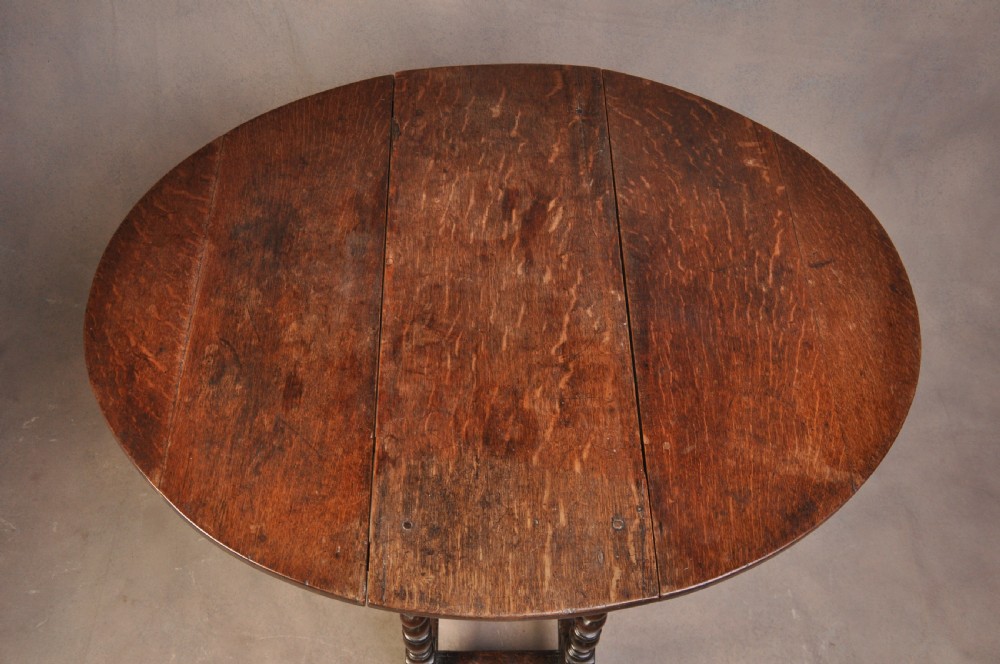 Charles II Oak Gateleg Table  View III